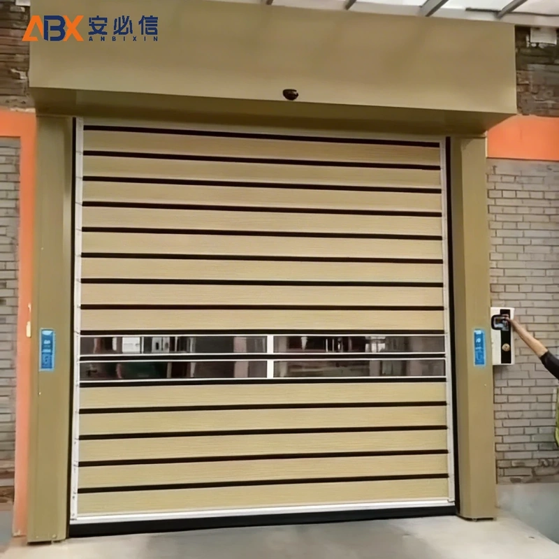 可克达拉感应高速门